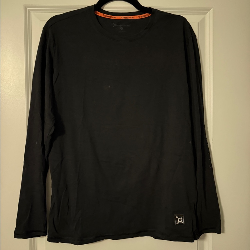 Orangetheory Black Long Sleeve Women's Top